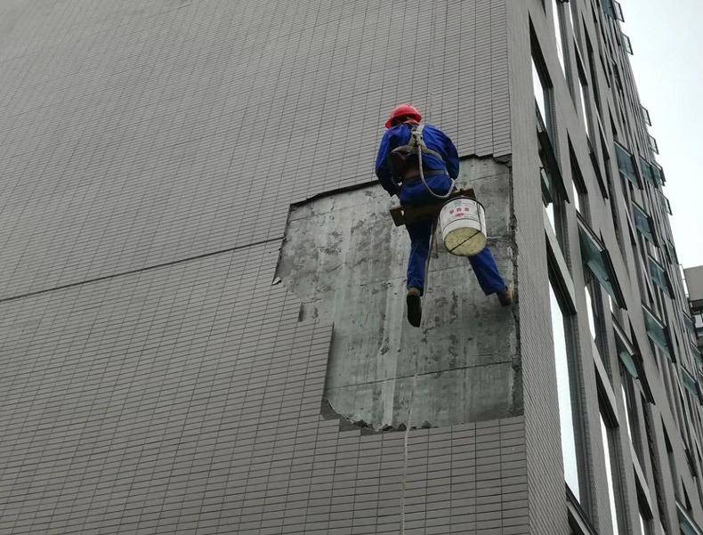 成都高樓外墻維修，瓷磚外墻維修